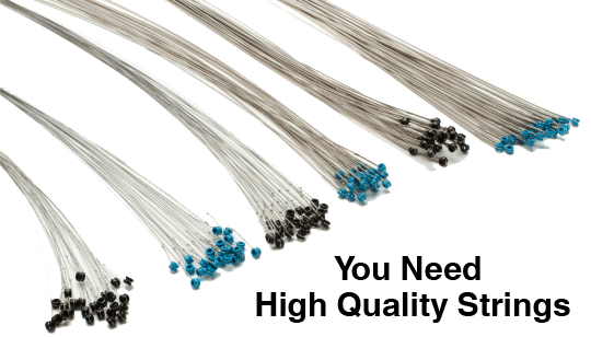 guitar-string-bunches high quality acoustic guitar strings