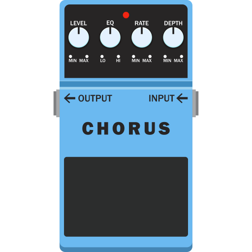 chorus pedal blue chorus pedal blue