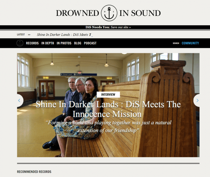 Drowned in Sound Drowned in Sound
