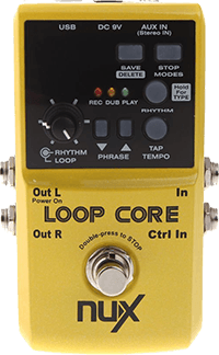 NUX Loop Core Violao Guitar Electric Effect Pedal NUX Loop Core Violao Guitar Electric Effect Pedal