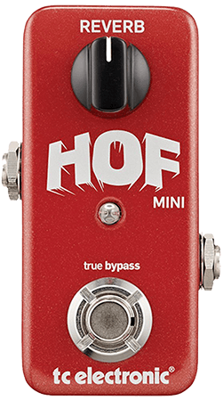 TC Electronic Hall of Fame Mini Reverb Pedal TC Electronic Hall of Fame Mini Reverb Pedal