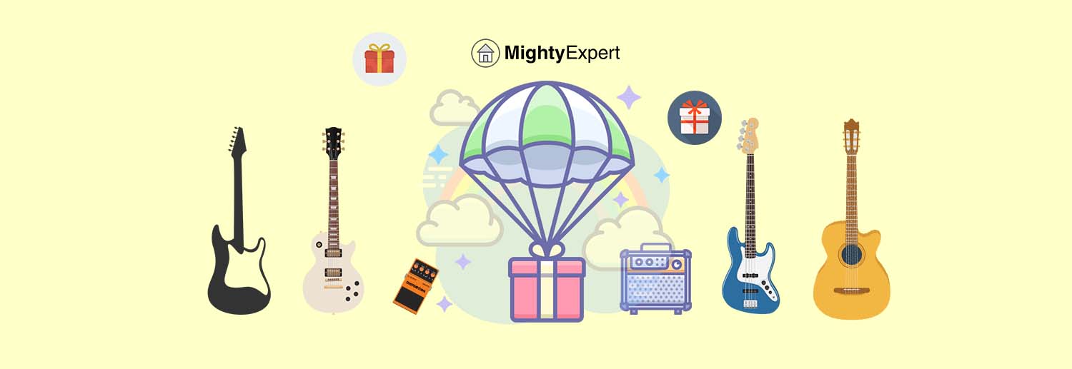 Gifts for Guitar Players - Featured Image MightyExpert Gifts for Guitar Players - Featured Image MightyExpert