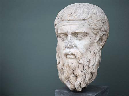 Plato Head Sculpture Plato Head Sculpture