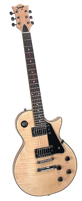 Saga LC-10 Deluxe Electric Guitar Kit (Assembled) Saga LC-10 Deluxe Electric Guitar Kit (Assembled)