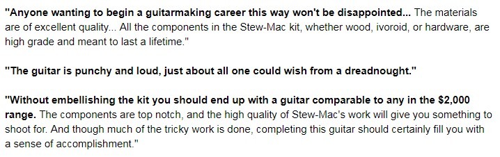 Acoustic Guitar Kit Review